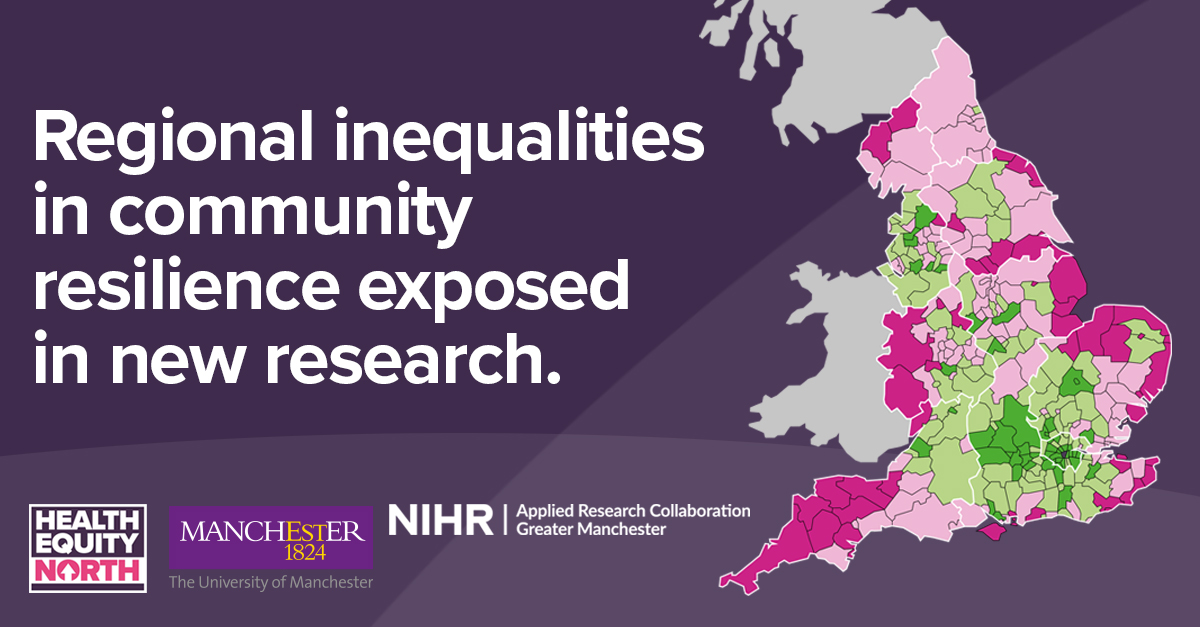 Regional inequalities in community resilience exposed in new research